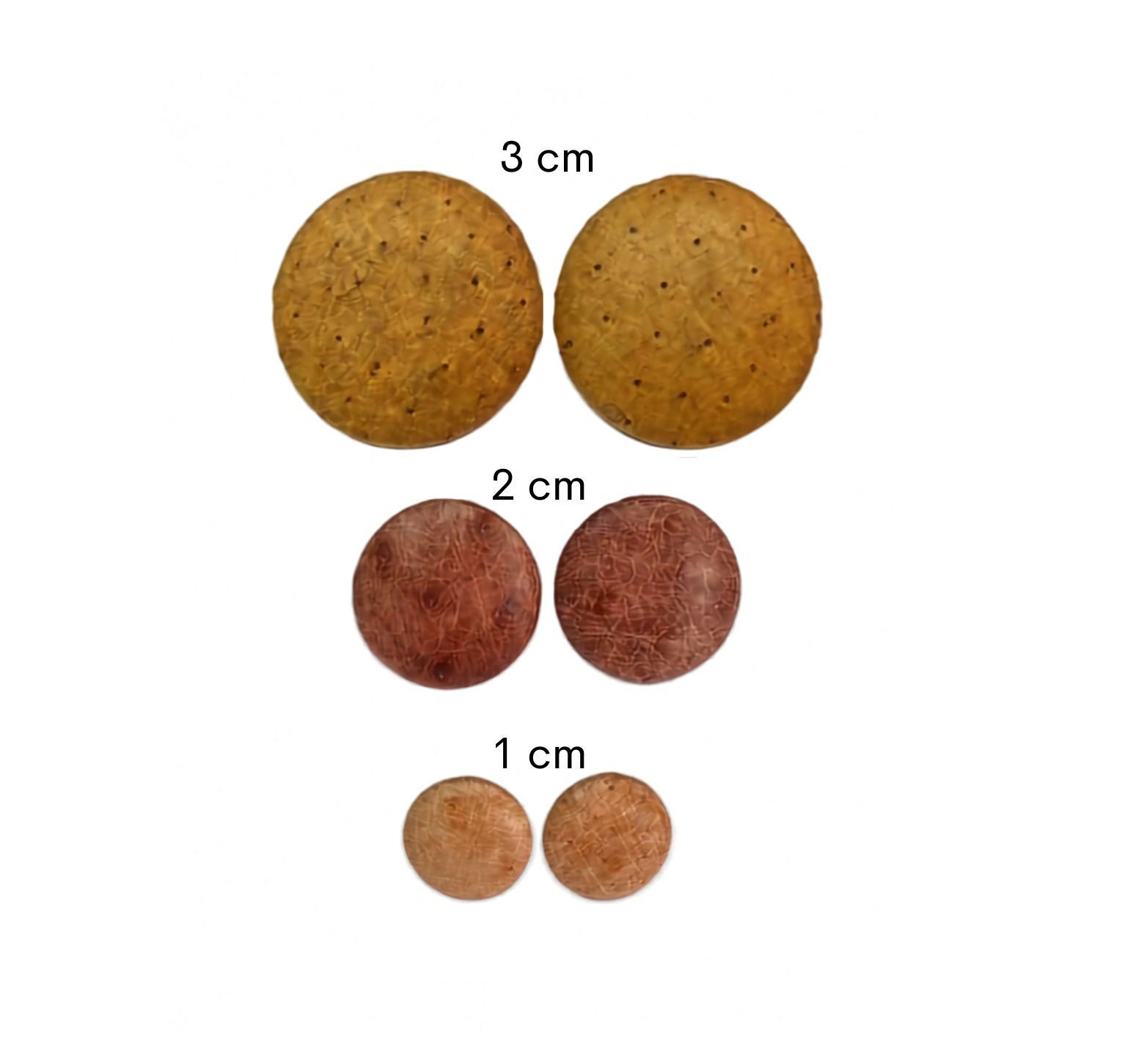 Emu Leather Earrings