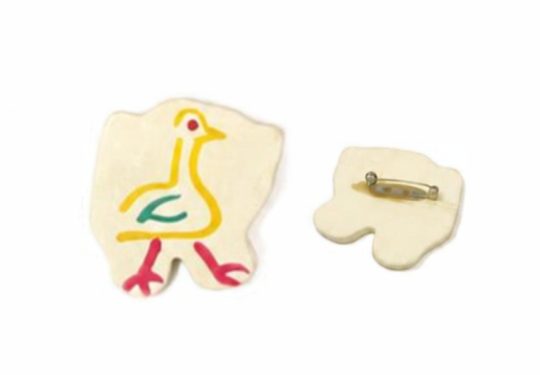 Emu Brooch