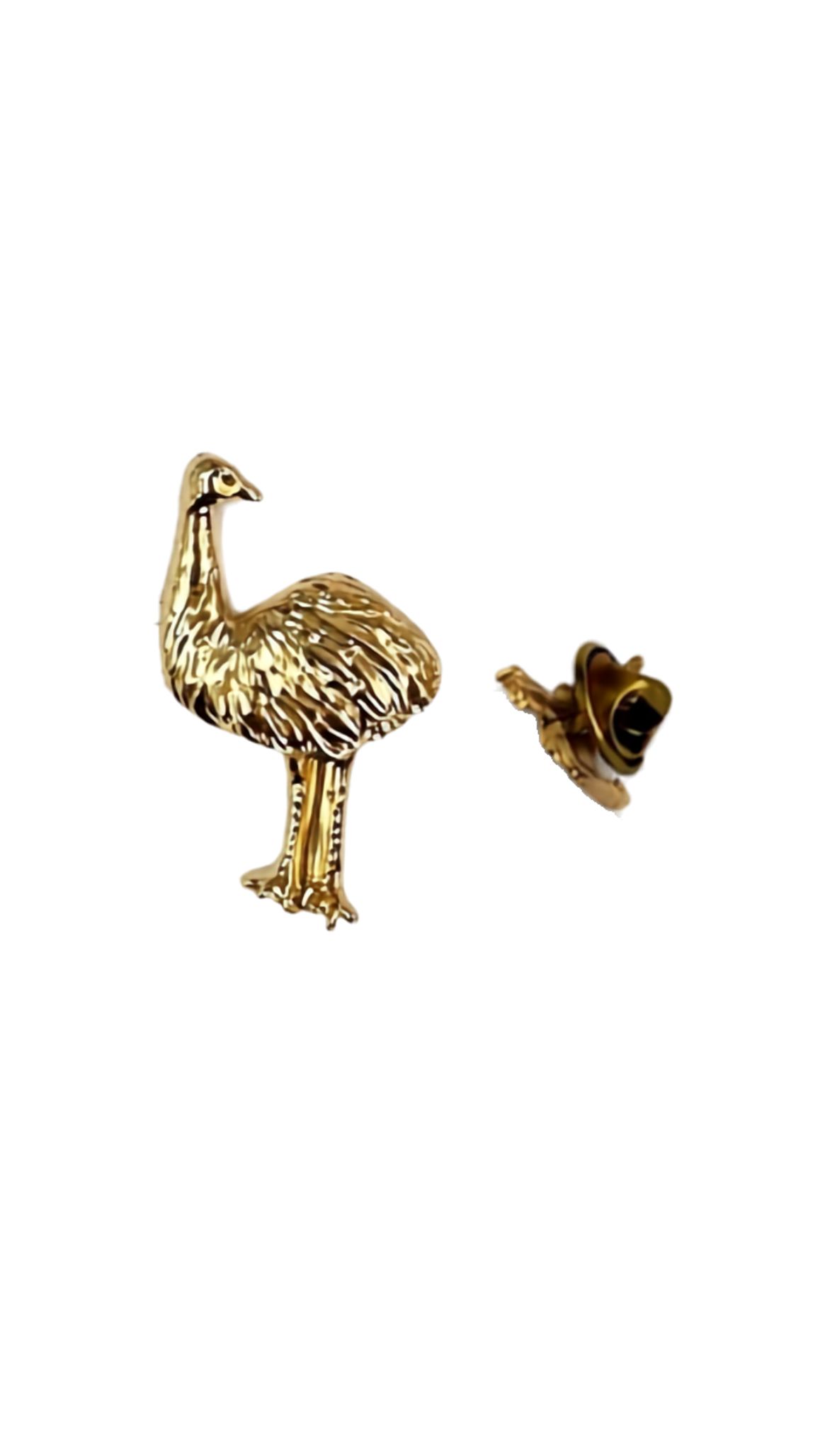 Emu Gold Pin